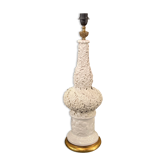 Ceramic lamp base Manises ceramic blanch