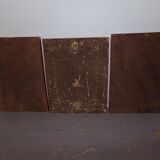 3 paintings with floral motifs