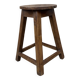 Tabouret d'atelier en teck massif
