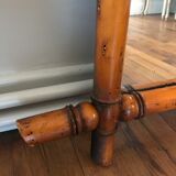 Vintage bamboo mirror 75 x 100 cm