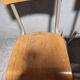 Lot de 6 chaises d'écolier
