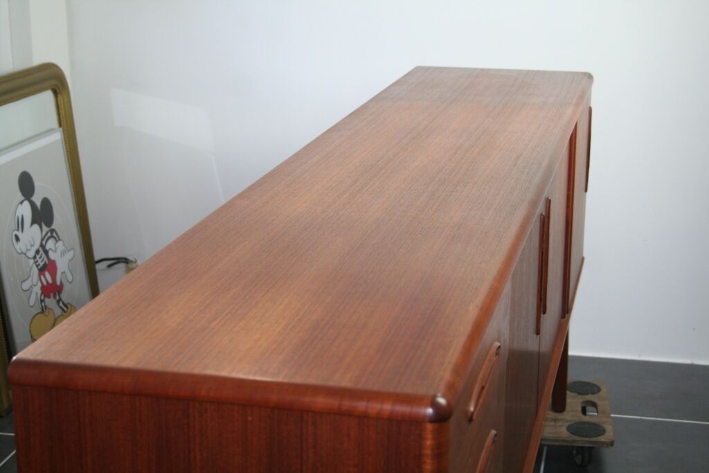 Scandinavian teak-type enfilade meuble nf109 1960