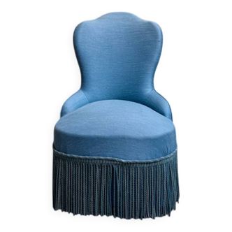 Light blue toad armchair