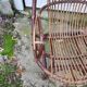 2 vintage rattan wicker armchair