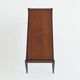 Table basse italienne de style Vittorio Dassi en acajou, Italie, 1960