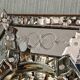 Antique Venetian mirror 86cm x 70cm