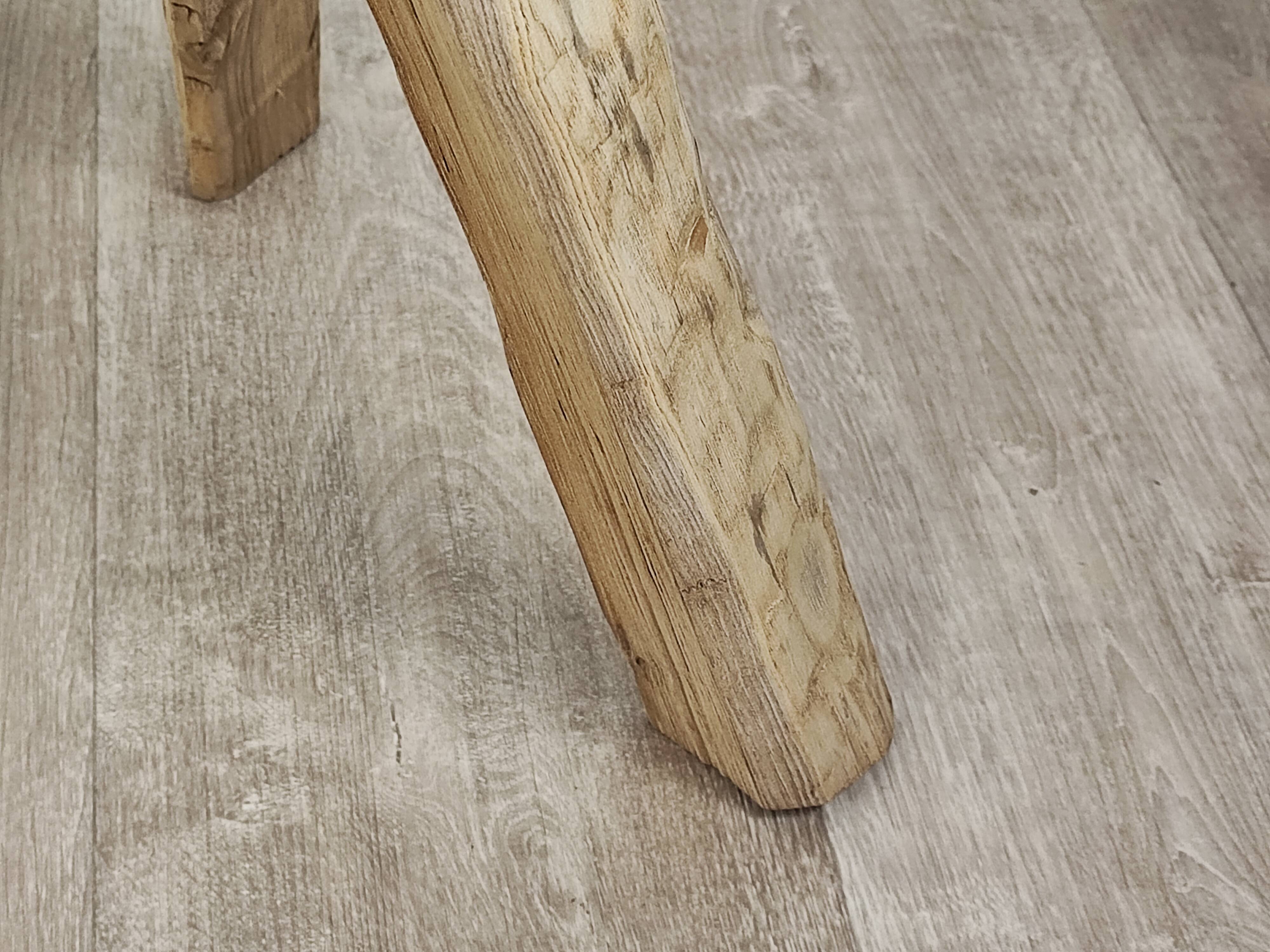 Brutalist tripod stool