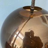 Mid-century Lakro space age dome pendant lamp