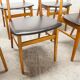 Lot de 6 chaises Farstrup 210 teck en hêtre 1965