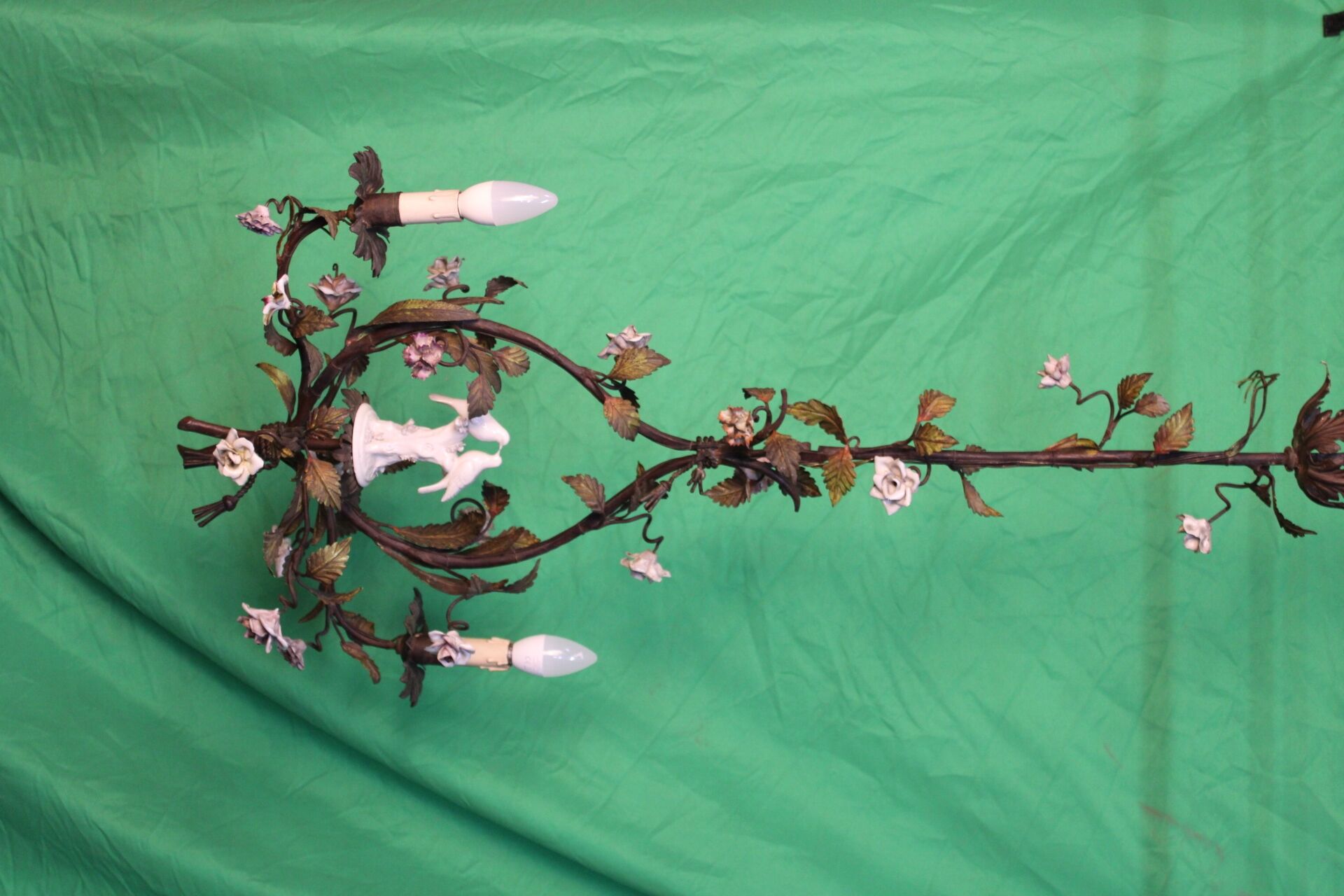 Italian Fiorentine chandelier circa 1930