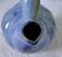 Pumpkin pitcher with 2 spouts gres flame st uze