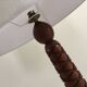 Art deco lamp rosewood carved