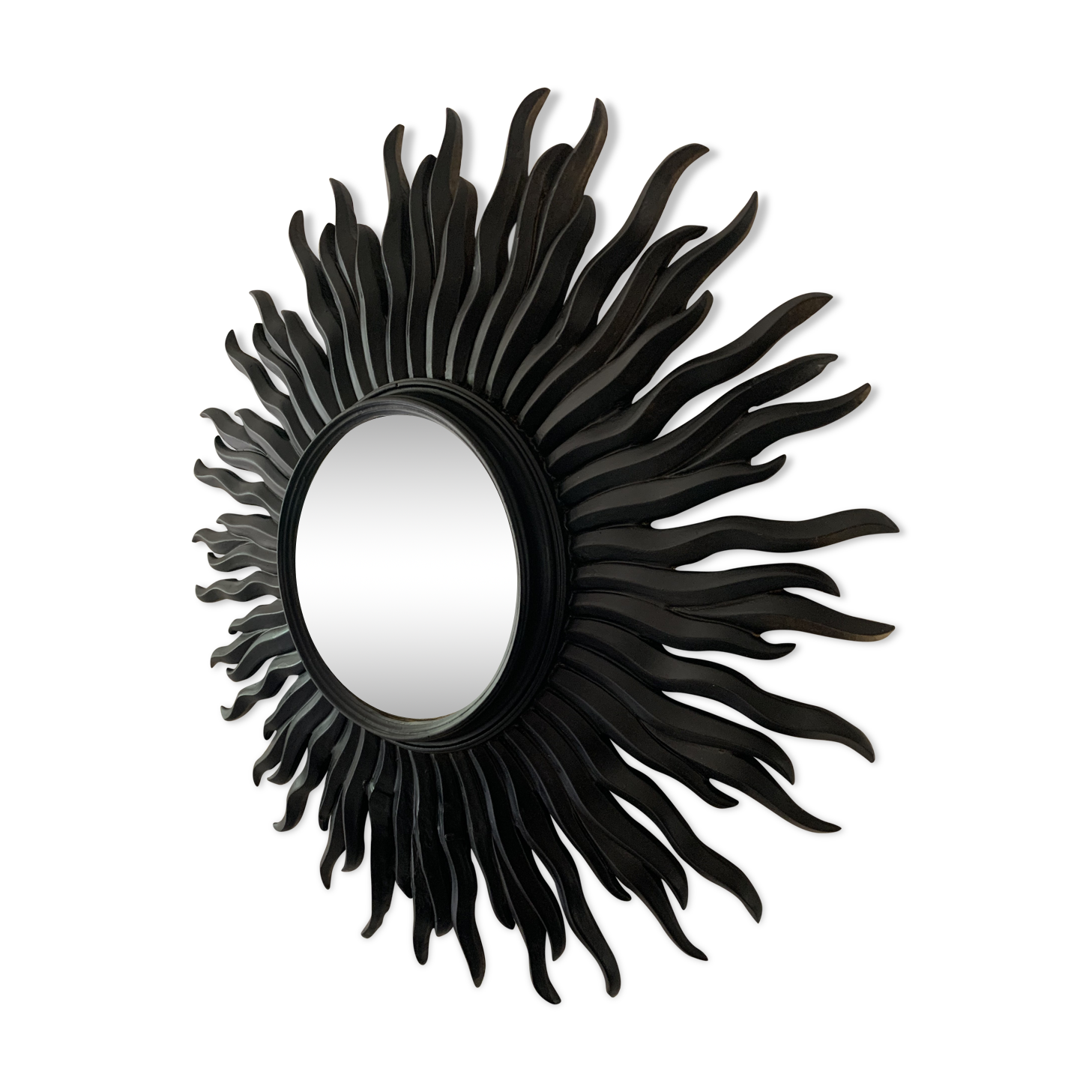 Miroir sorcière noir 55cm
