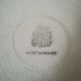 Plat en faïence terre de fer Par Onnaing