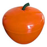 Plastic apple orange ice bucket