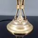 Neoclassical Lamp, Ostrich Egg & Bronze Animal Mount, c. 1900