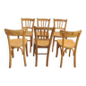 Suite de 6 chaises bistrot
