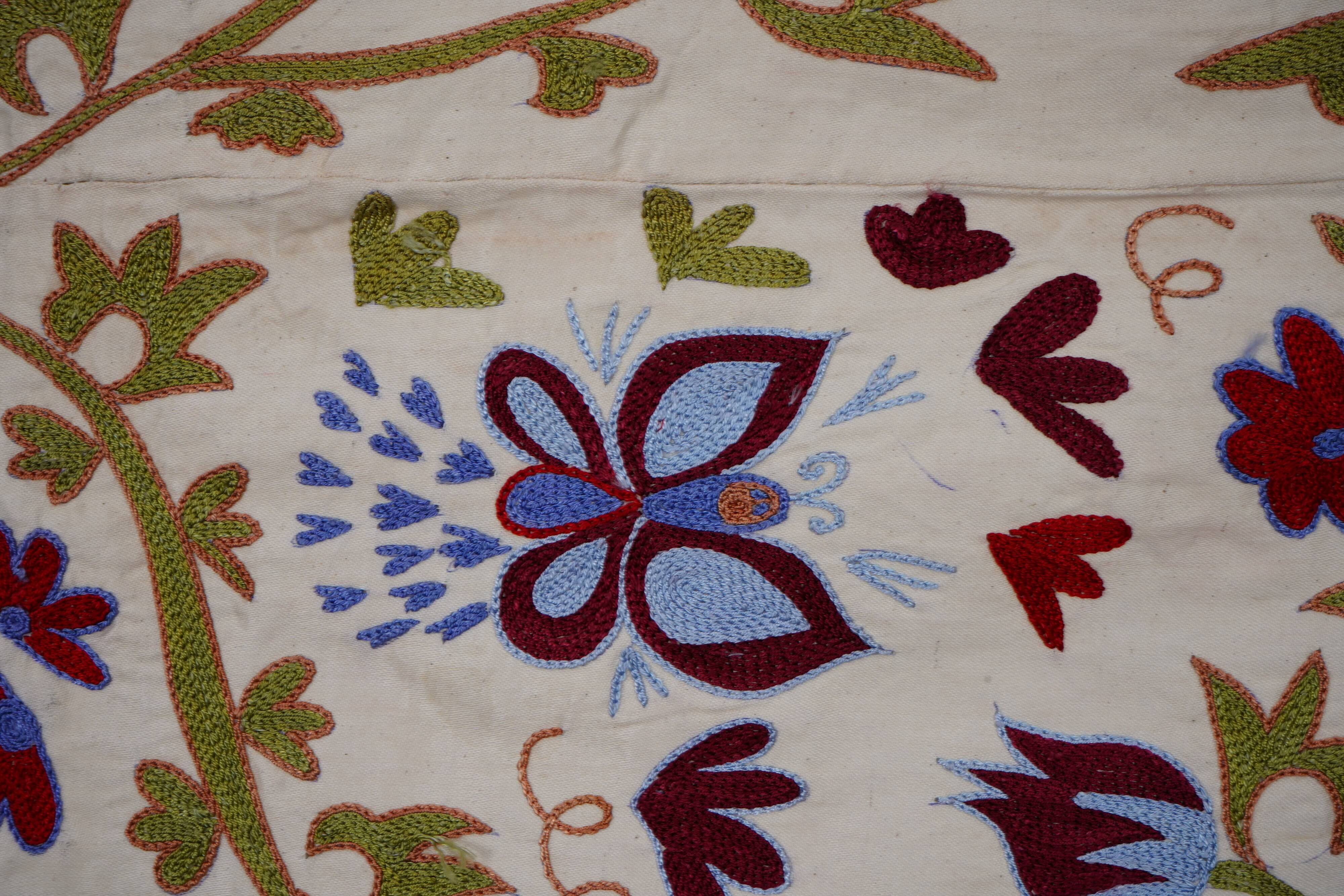 Hand-knotted rug, vintage Turkish rug 108x184 cm