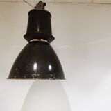 Industrial enamel lamps, 1950s
