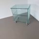 Onda Series Glass Media Cabinet by Ron Arad for Fiam, Italy, 1980