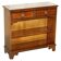 Vintage Low Bevan Funnell Library in Flamed Mahogany with Two Drawers