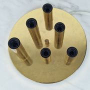 6 Light Flush-Mount Attributed to Gaetano Scioliari for Boulanger, Italy