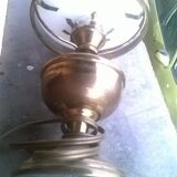 Lampe en laiton sur pied