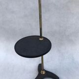 Brass ashtray on the leg from the 70's