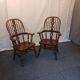 pair of Windsor armchairs by Ethan Allen