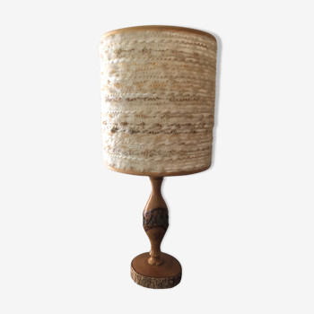 Boxwood foot table lamp