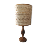 Boxwood foot table lamp