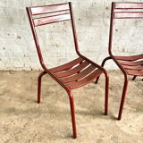 Series of 4 Fermob chairs