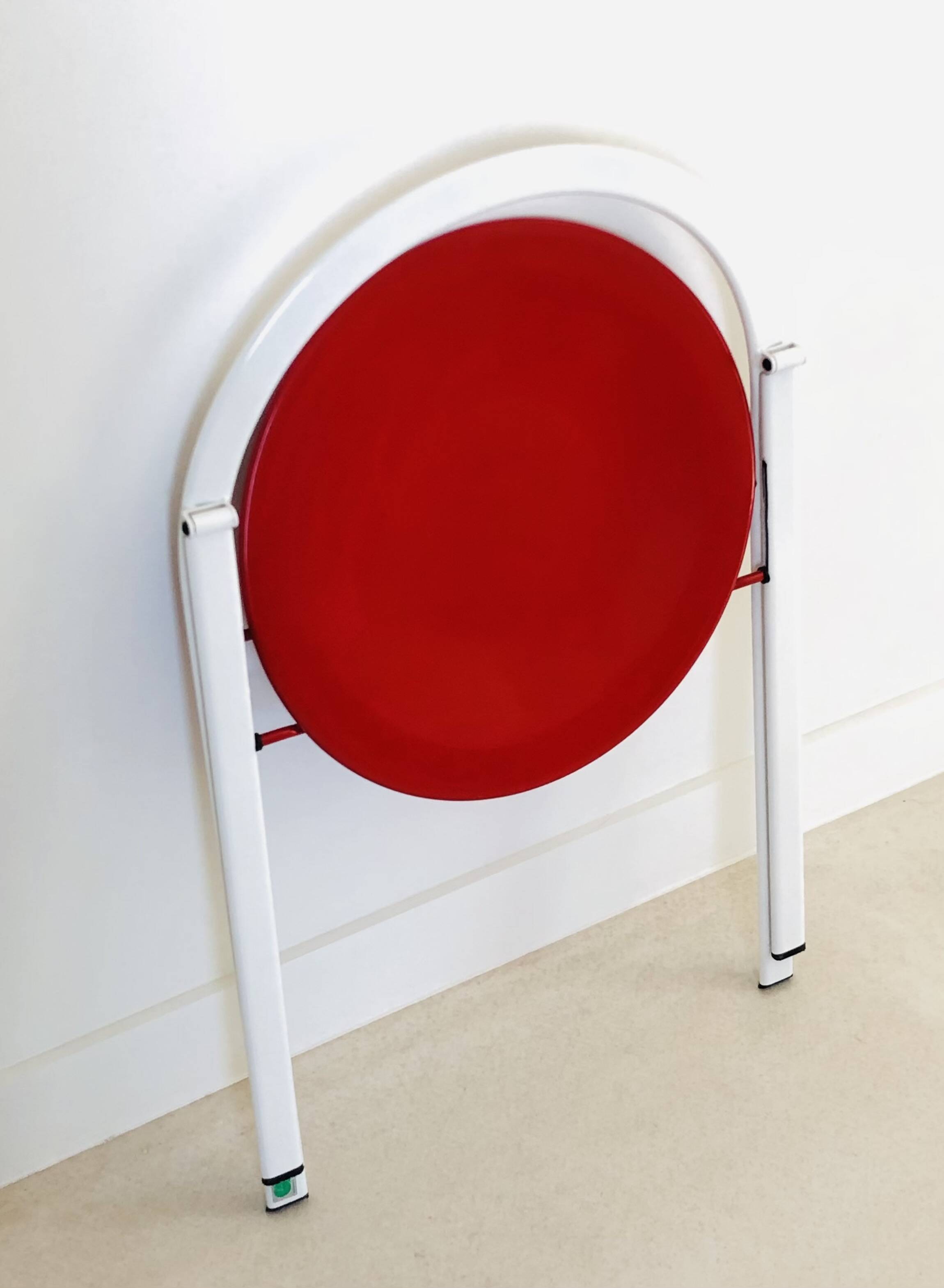 Clio model folding chair by Giorgio Cattelan for Cidue, Italy 1970s