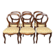 Set of 6 Louis XV style chairs.