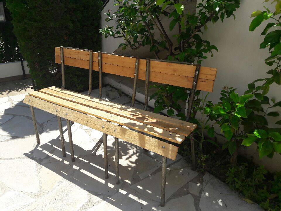 Vintage family bench sofa