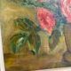 Peinture nature morte bouquet de roses