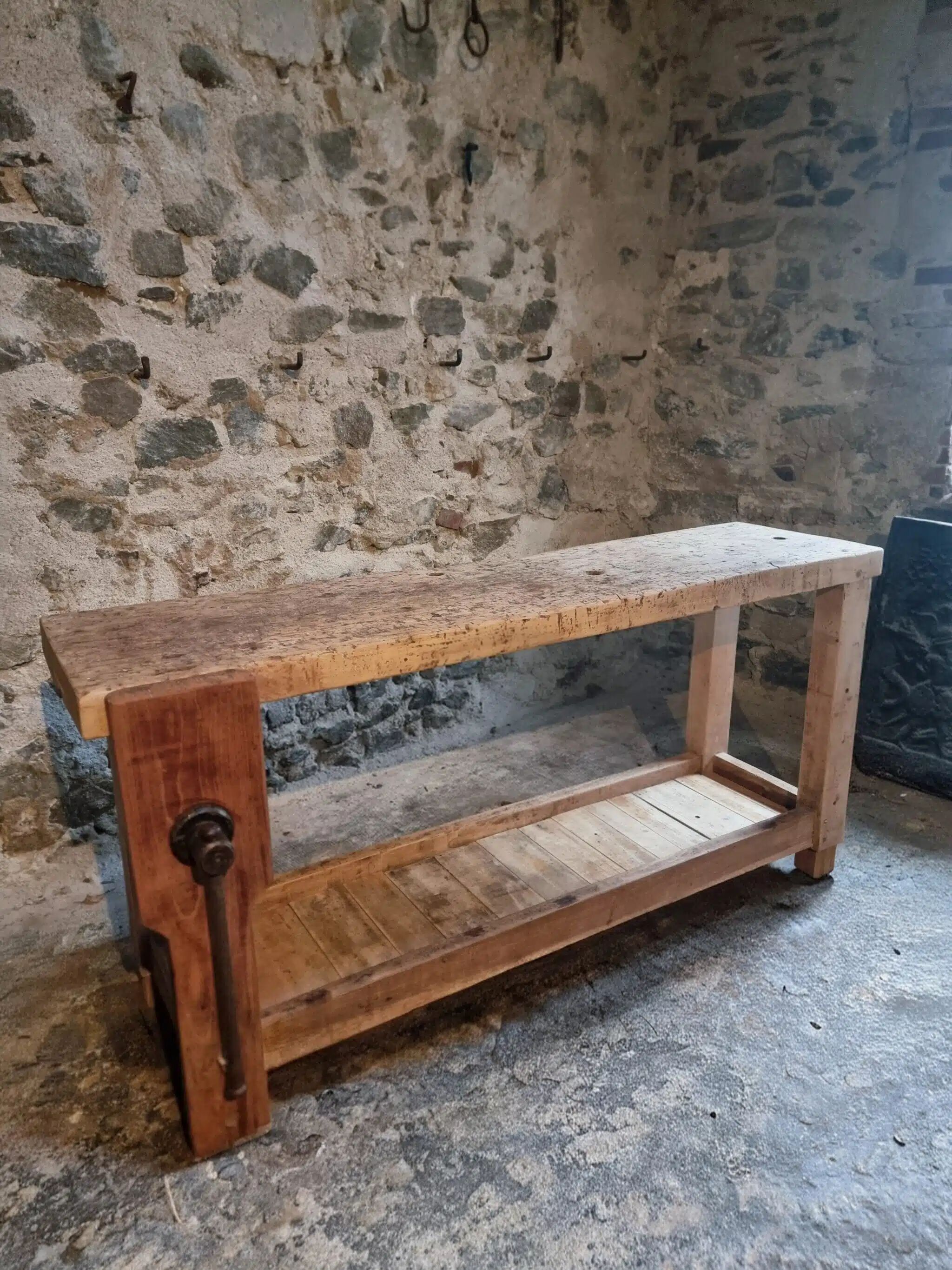 French antique console table, around 1900.