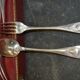Solid silver cutlery, 6 spoons and 6 forks
