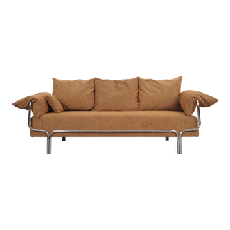 Brown sofa, Danish design, 1970s, production: Denmark