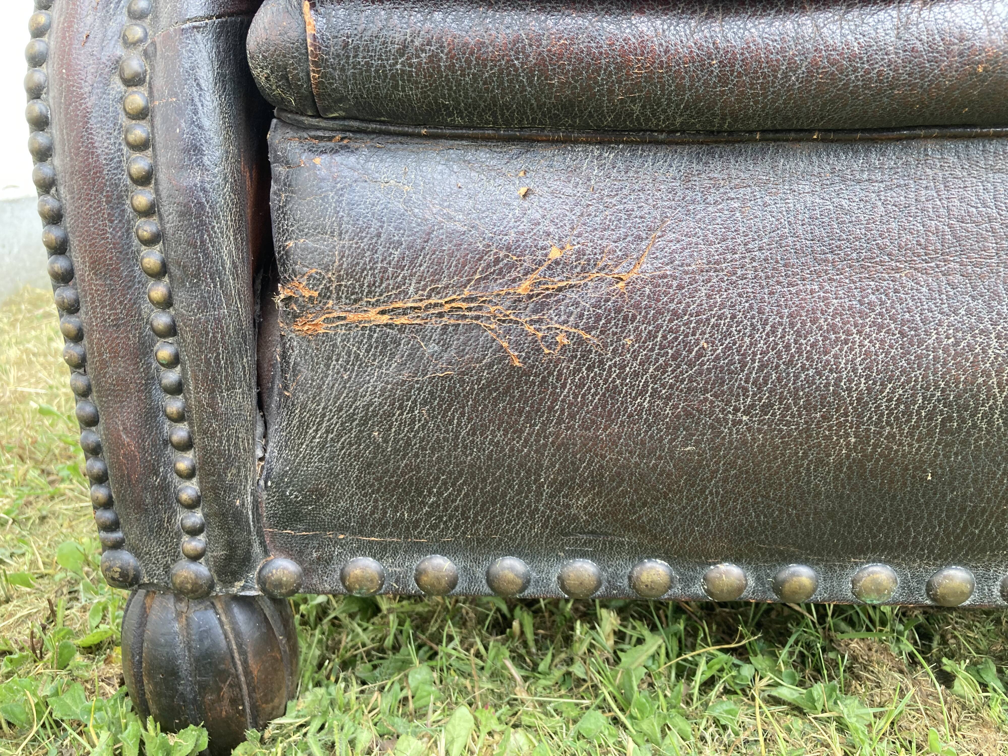 Chesterfield Wingback Armchair