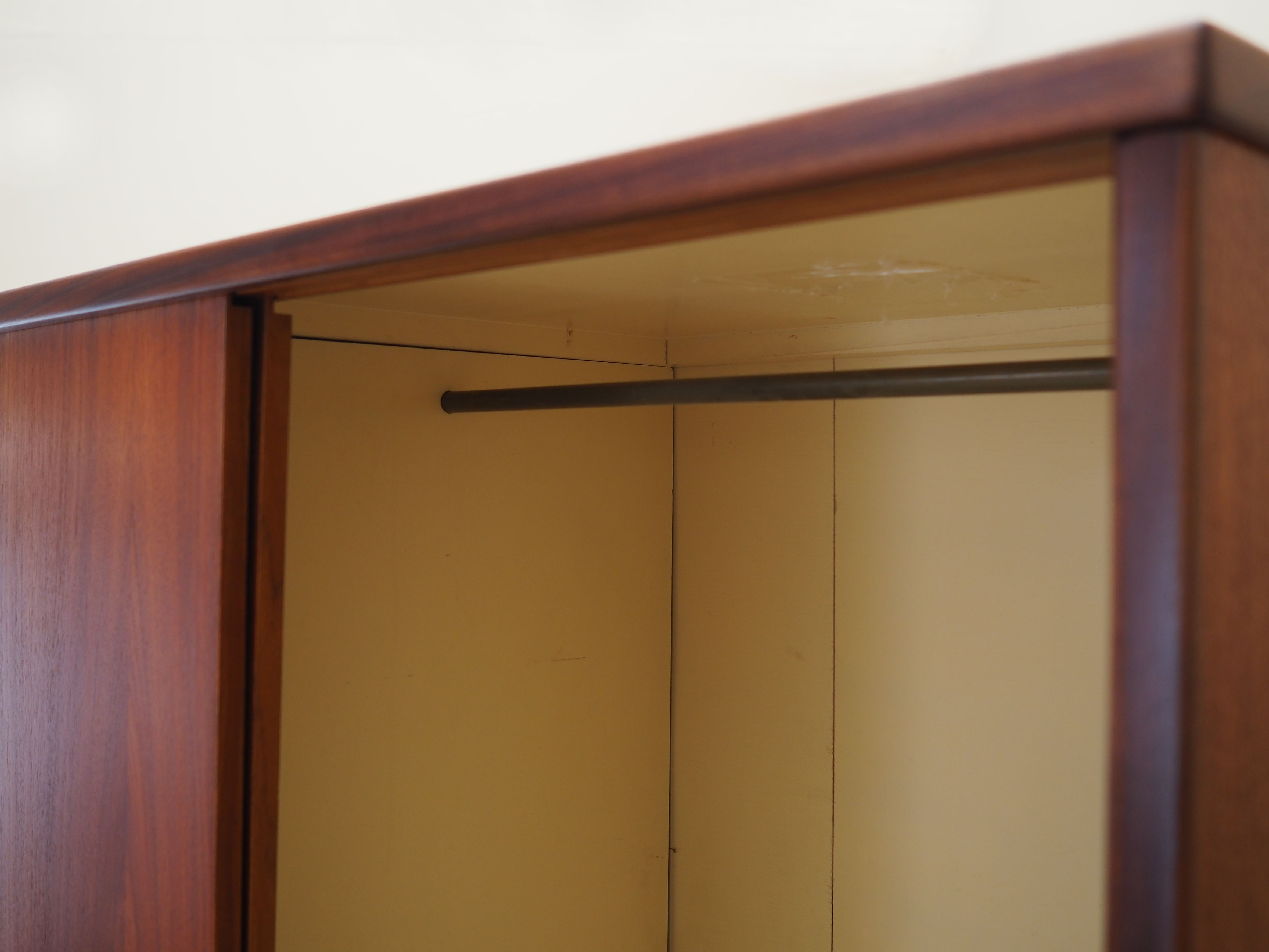 Teak wardrobe, Danish design, 1960s, production: Denmark