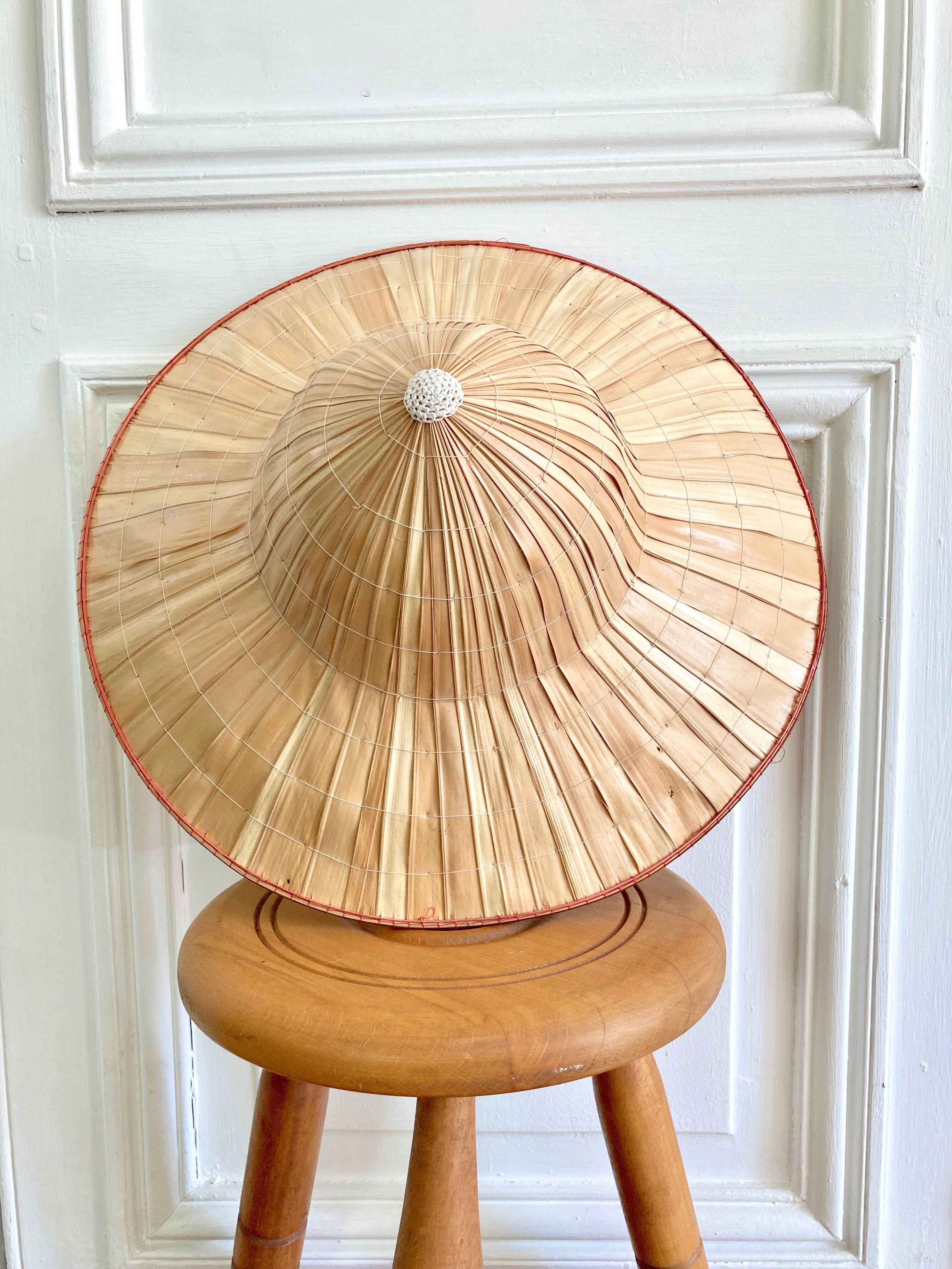 Braided hat wall decoration