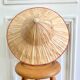 Chapeau tressé décoration murale