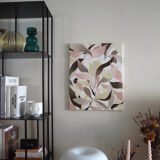 Peinture acrylique jungle beige