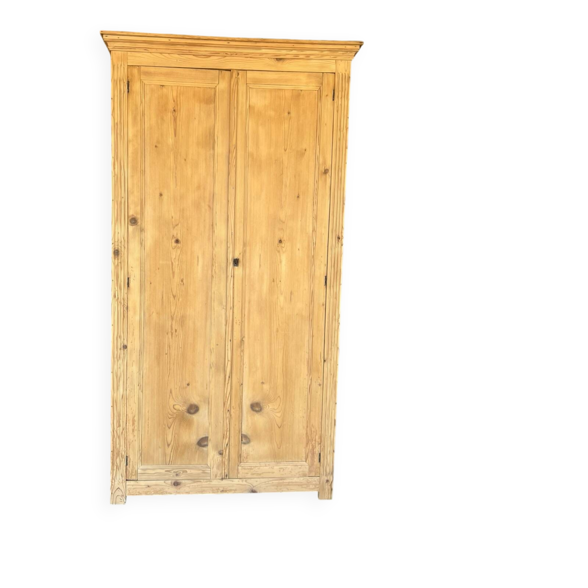 Armoire parisienne bois brut
