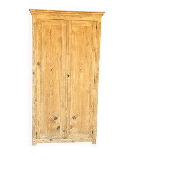Armoire parisienne bois brut