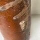Old sandstone bottle