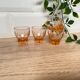Set de 4 verres liqueur Luminarc étoile rose