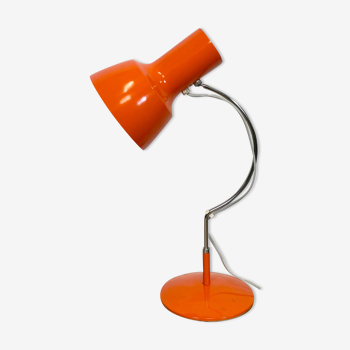 Lampe de table orange par Josef Hurka pour Napako, années 1960