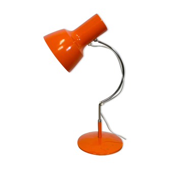 Lampe de table orange par Josef Hurka pour Napako, années 1960